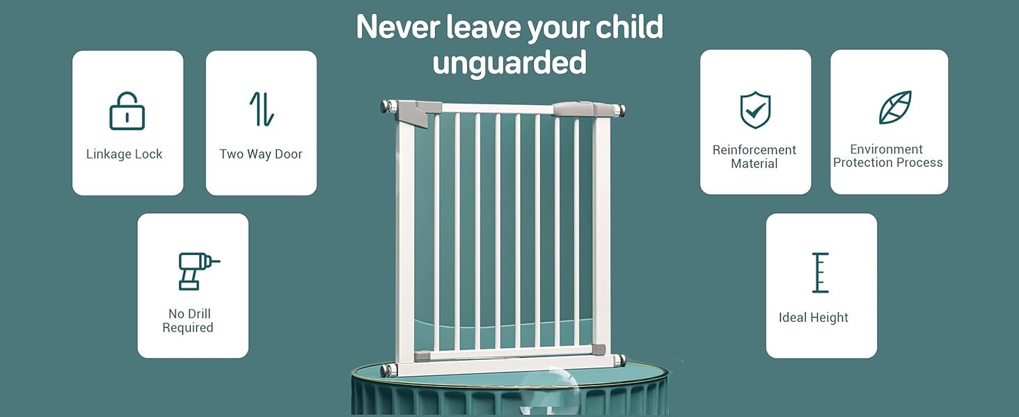 Never leave your child unguarded