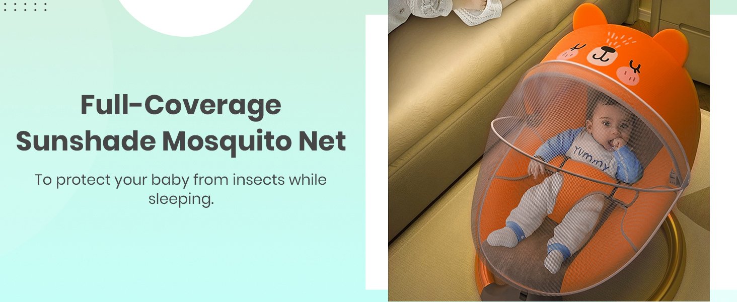 full-coverage sunshade mosquito net