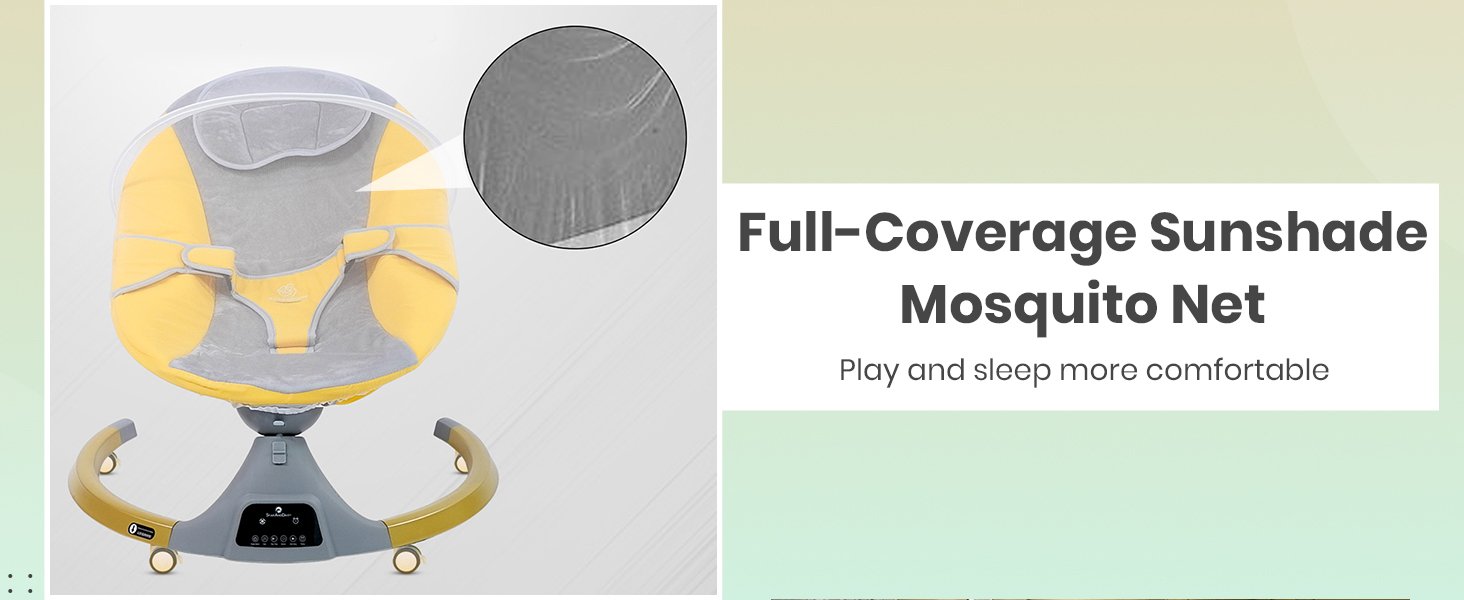 full-Coverage sunshades mosquito net