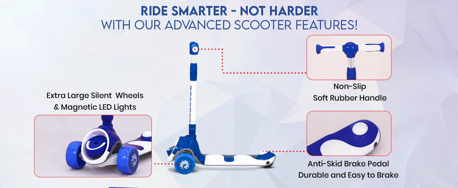scooter for 3-12 year kid