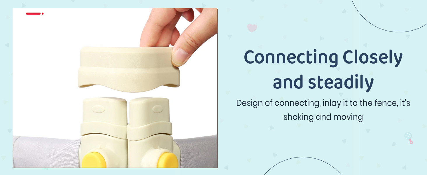 connecting closely and steadily 