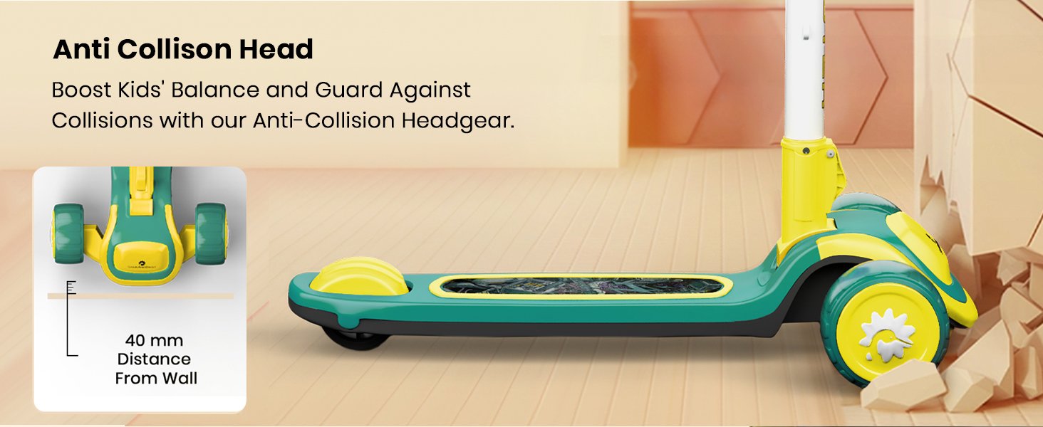 Anti collision Head Scooter