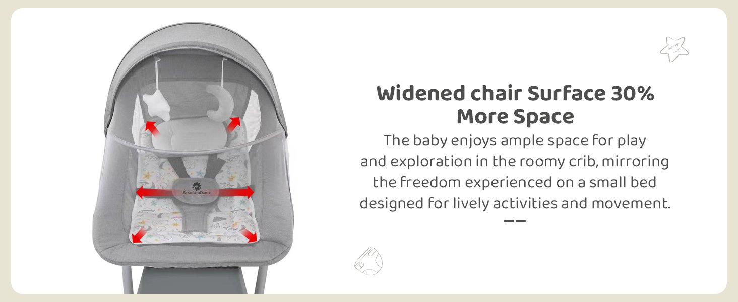 baby swing automatic cradle