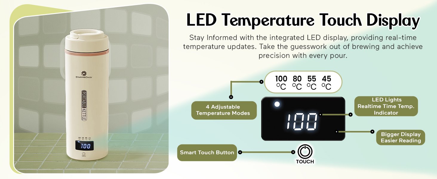 LED touch display