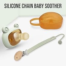 Silicone Chain Baby Soother