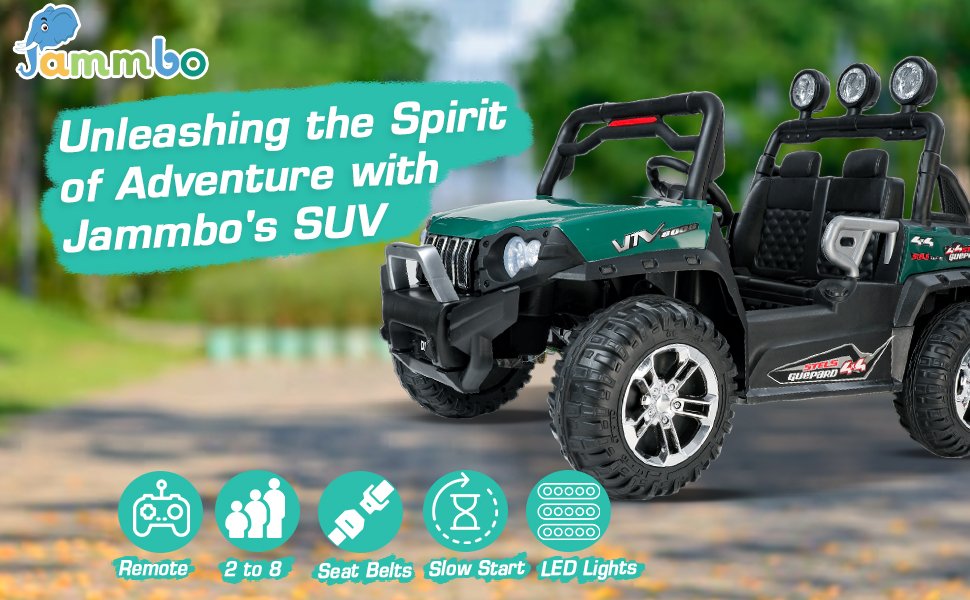 Electric Jeep for Kids,Battery-Powered Jeep,Ride-On Electric Jeep,Electric Power Wheels Jeep