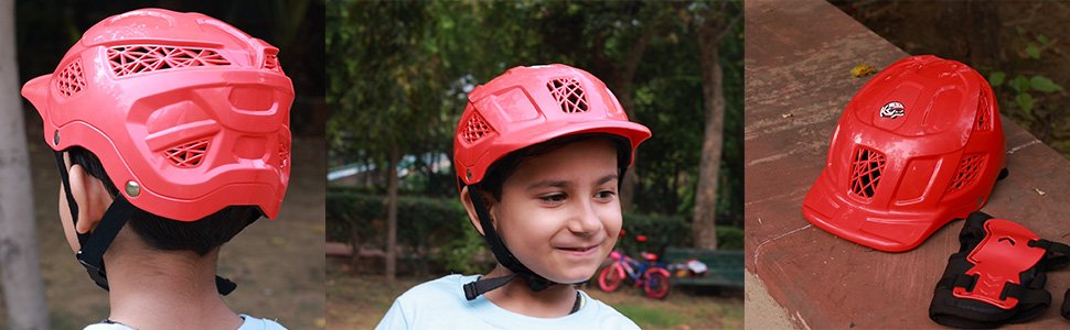 Skating Helmet Red Poster