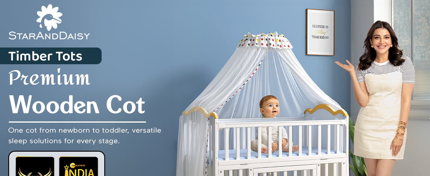 Baby Wooden cot