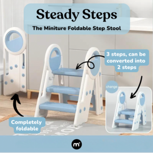 kids step stool, potty training stool, 3 steps stool