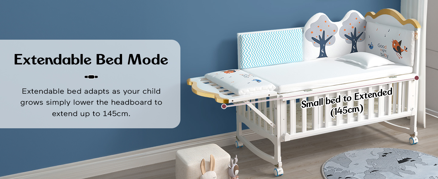 wooden cot for baby