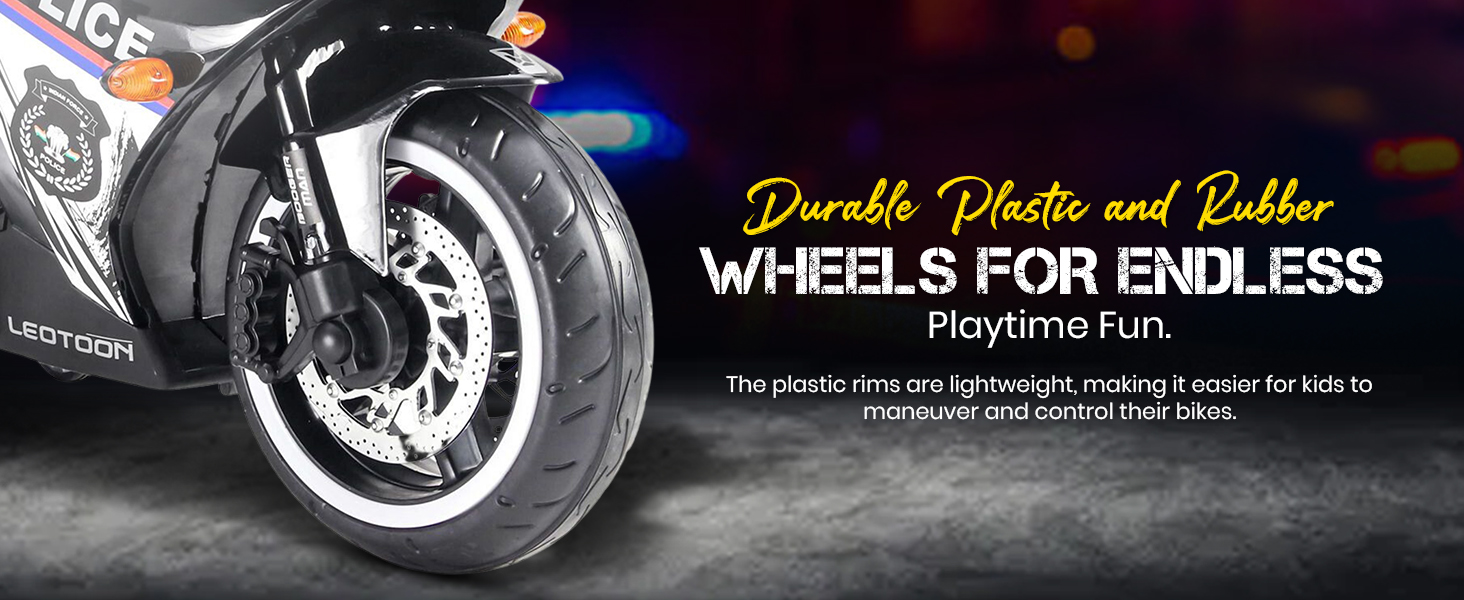 Durable plastic and rubber 