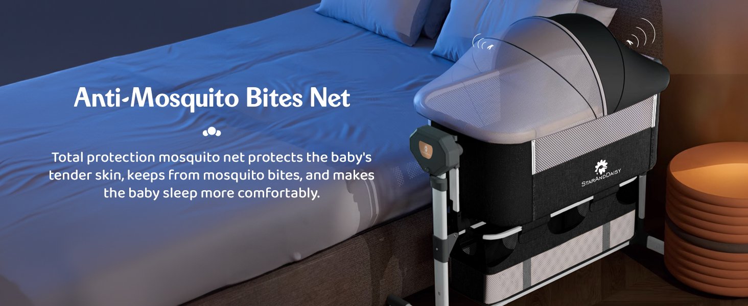 baby crib with remote Control 