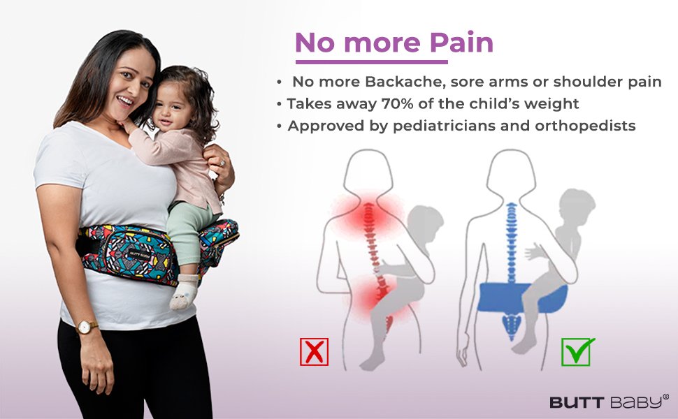 Baby Carrier with hip seat