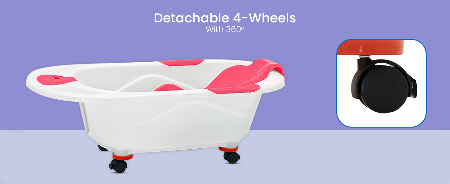detachable 4-wheels