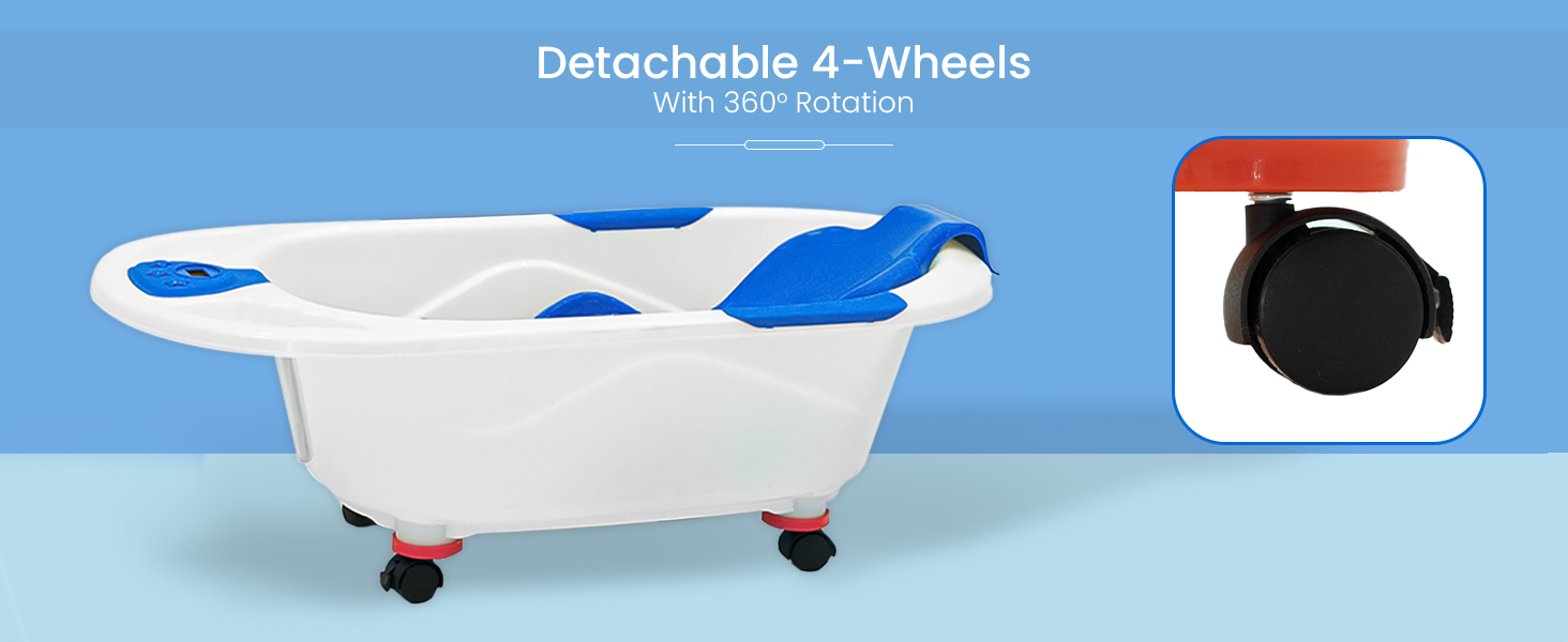 Detachable 4-Wheels