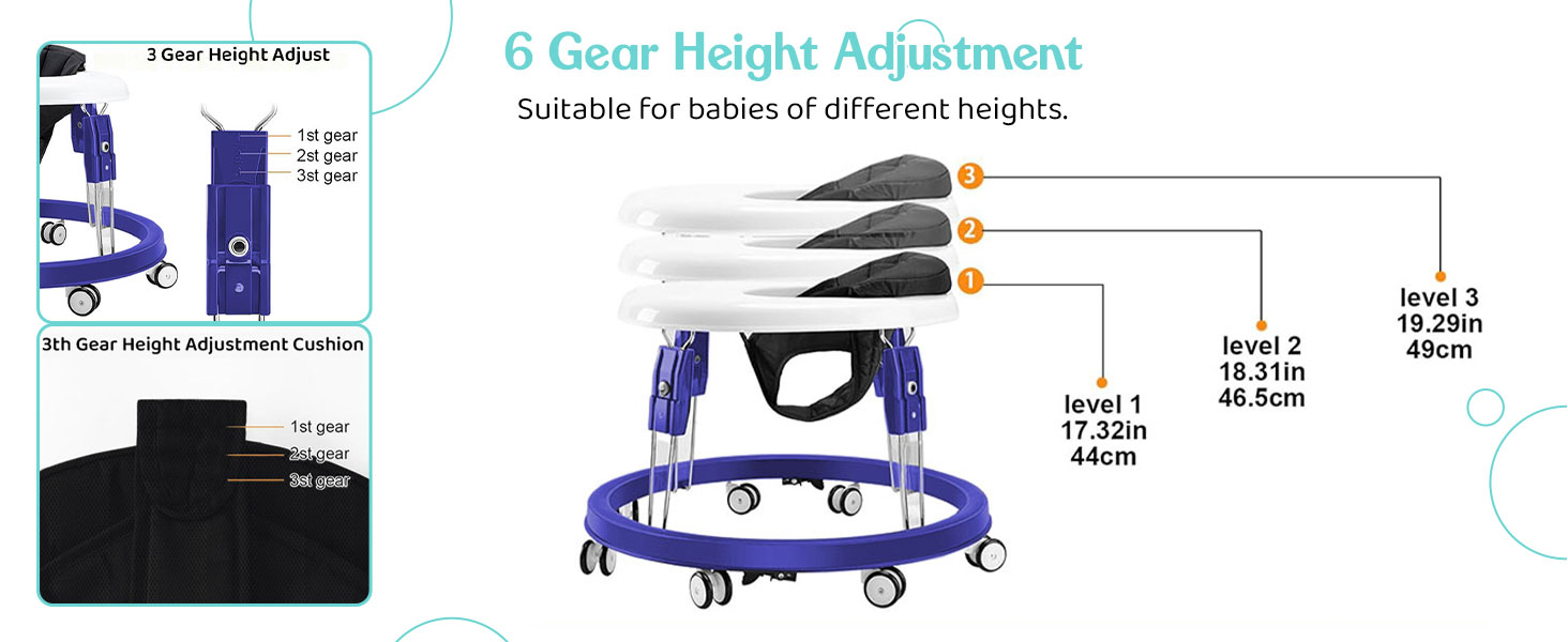 Walker for baby 6-24 months