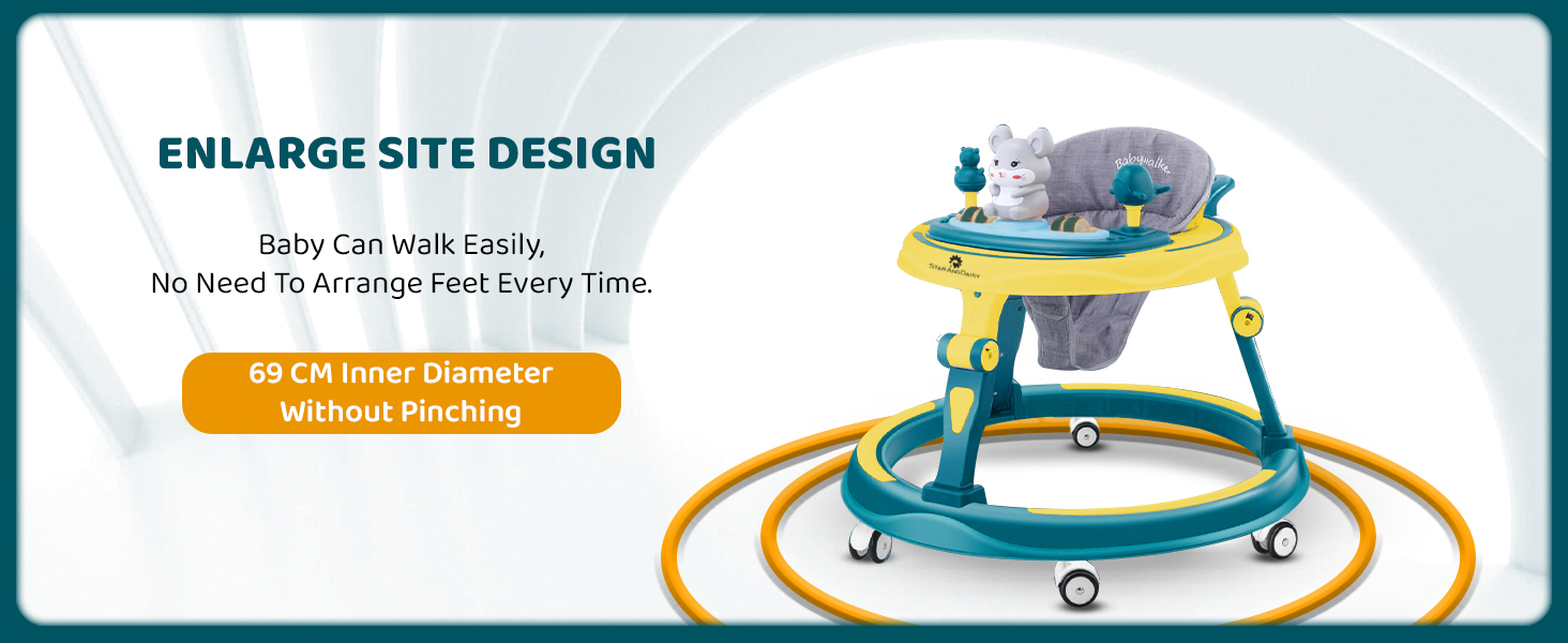 Baby walker for  0-3 Years 