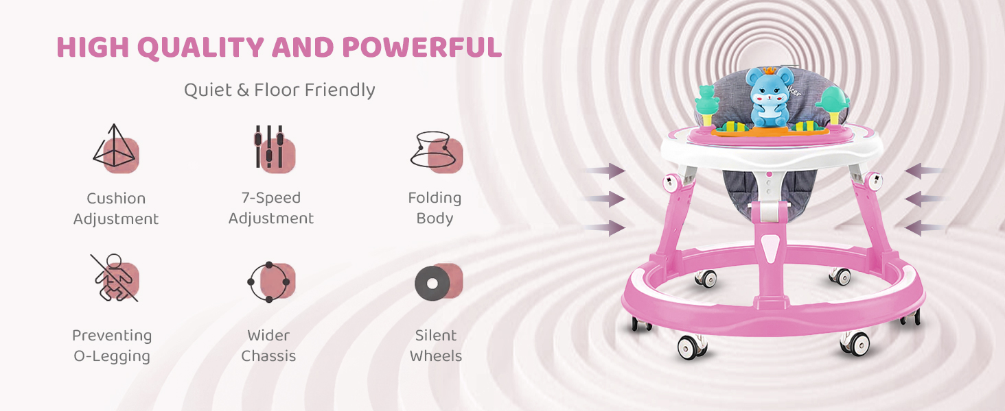 Luxury mobility walker