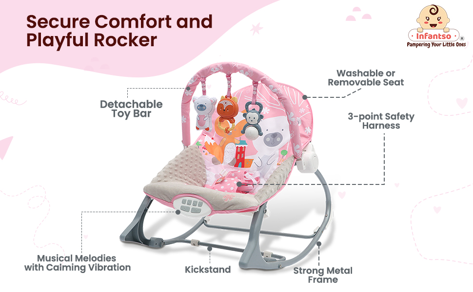 Baby rocker and swing