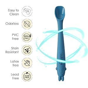 Soft Silicone Spoon for Kids