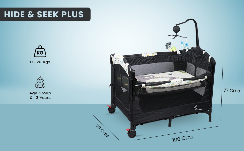 R for Rabbit Baby Cot