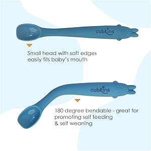 Spoon Blue Bendable
