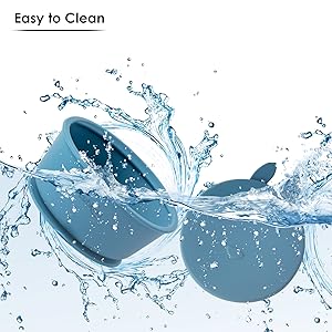 washable bowl with lid