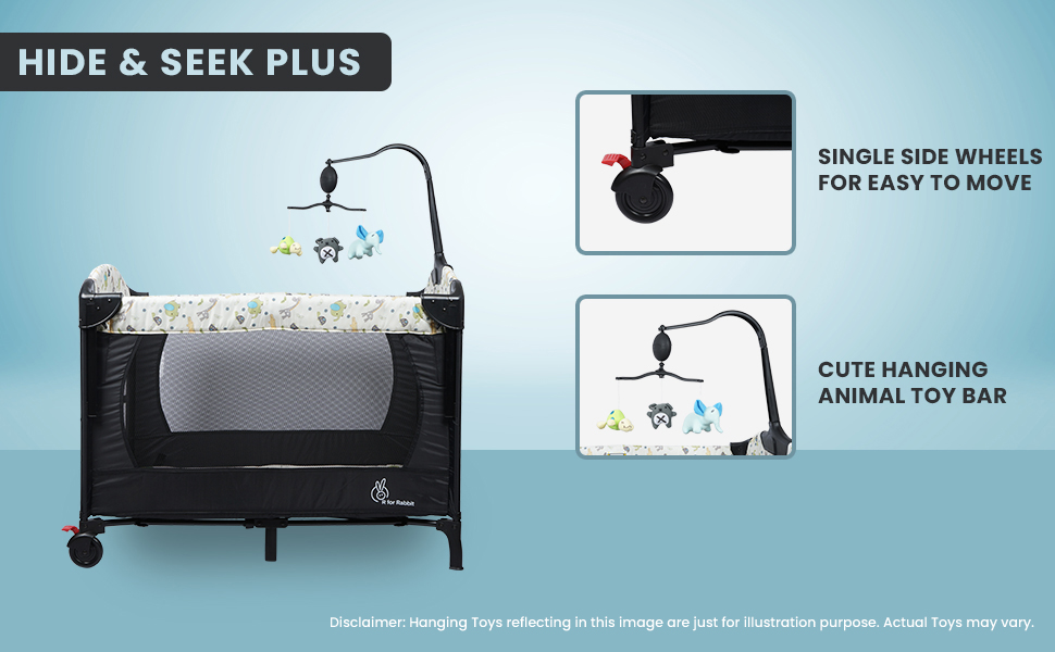 Hide and Seek Plus Baby Cot