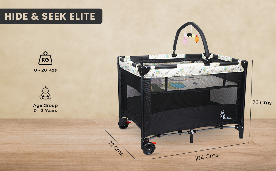 R for Rabbit Baby Cot