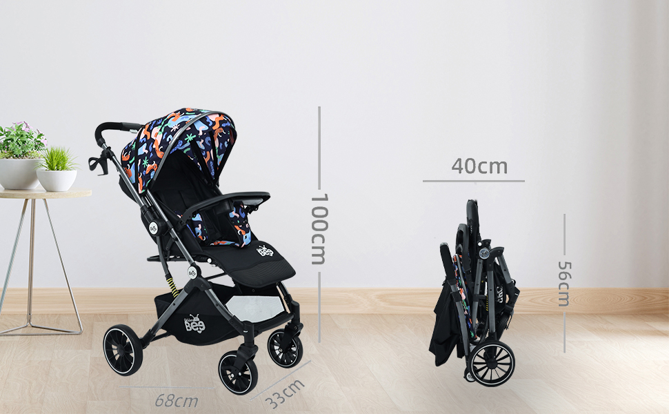 baby prime stroller with folding