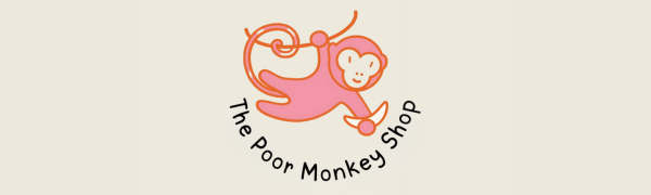 logo the poor monkey shop