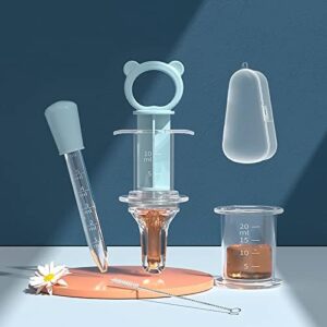 StarAndDaisy 3 in 1 Tested Paci-Oral Liquid Medicine Feeder Dispenser/Pacifier Integrated Medical Dispenser with Cleaning Brush.