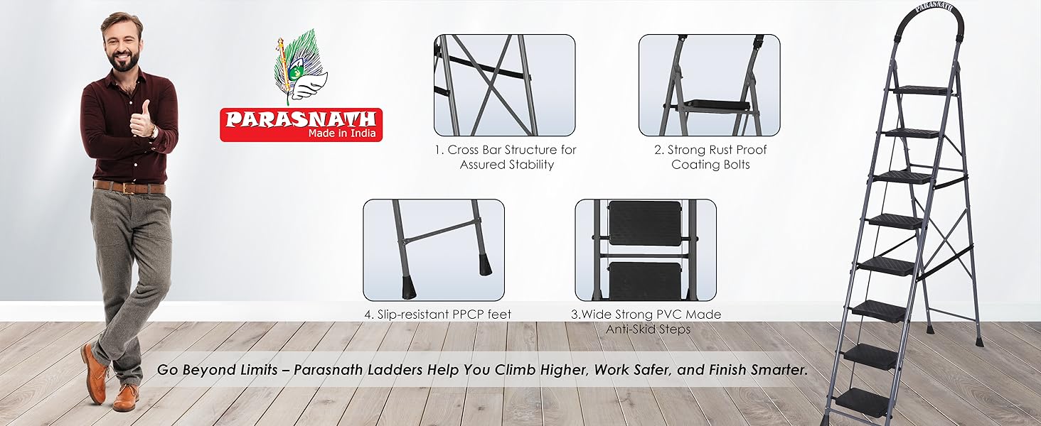 P-GoUp-8step-Grey-ladder