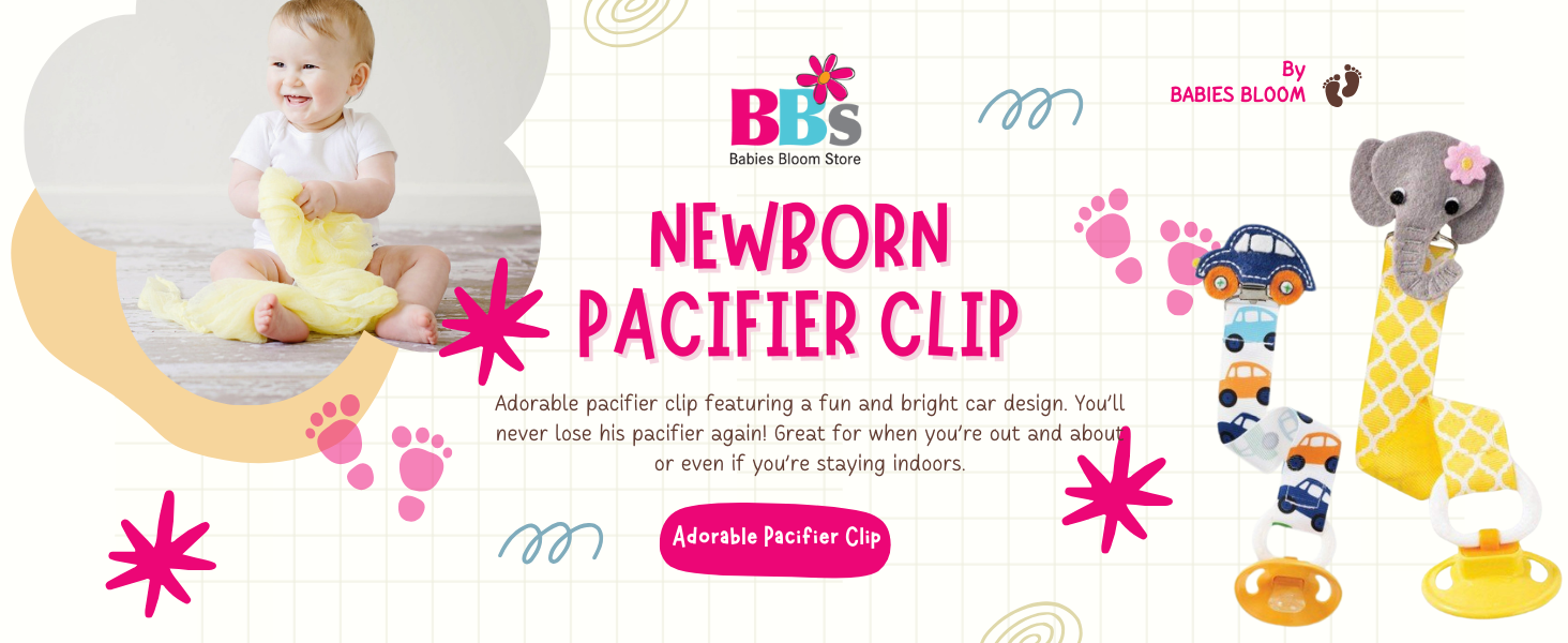 baby pacifier clip