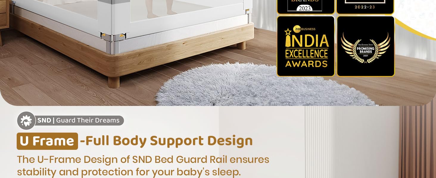 Baby Bed Guard Rail
