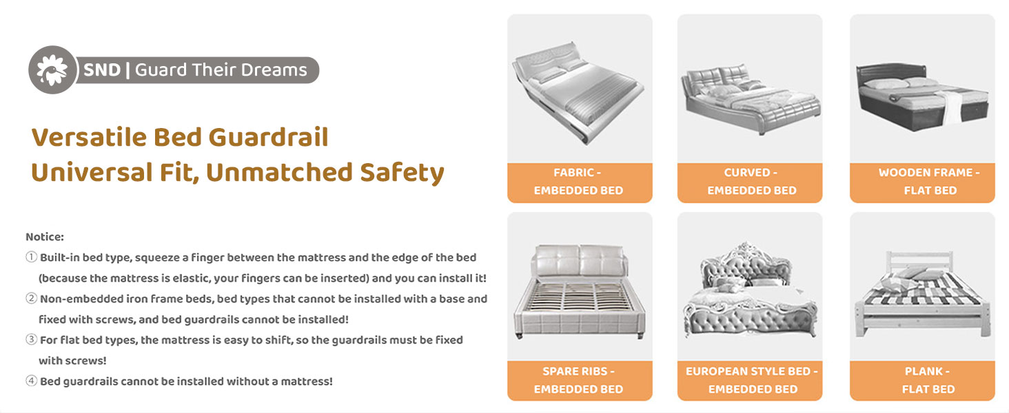 Versatile bed guard