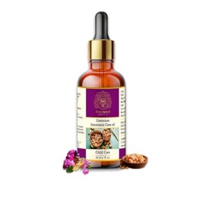 Divine Cardinal Geranium Insomnia sleep Care Oil Baby Sleep oil Relief from sleeplessness for Babies Natural Sleep Remedies for Infants No Chemicals only natural ingredients Safe, Vegan & Natural