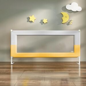 StarAndDaisy Baby Bed Guard Rail with Hight Adjustable/Portable Single Side Bed Rail for Toddler's Safety(T-1.5m)
