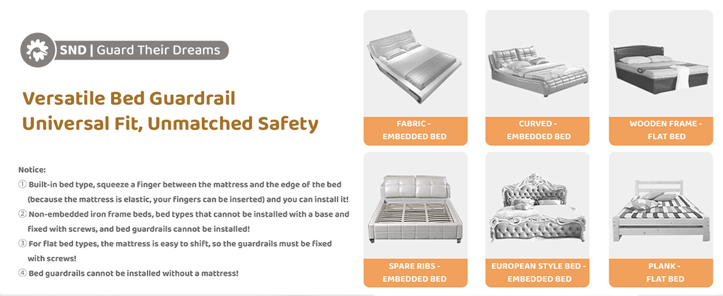 Versatile bed guard