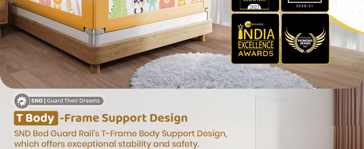 Baby Bed Guard Rail