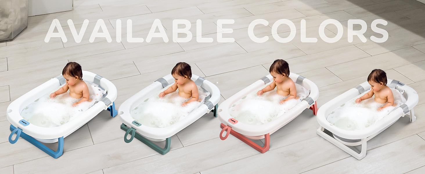  Kids Foldable Bath Tub for Baby