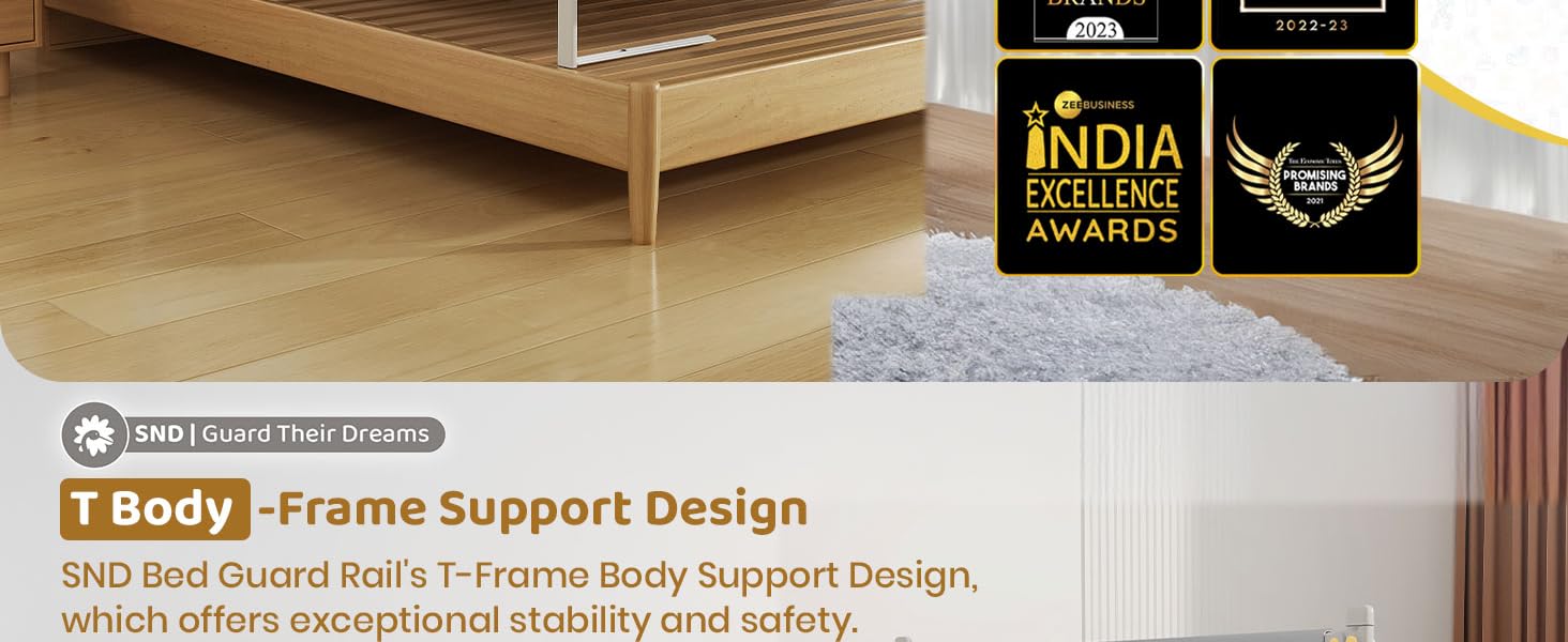 Baby Bed Guard Rail