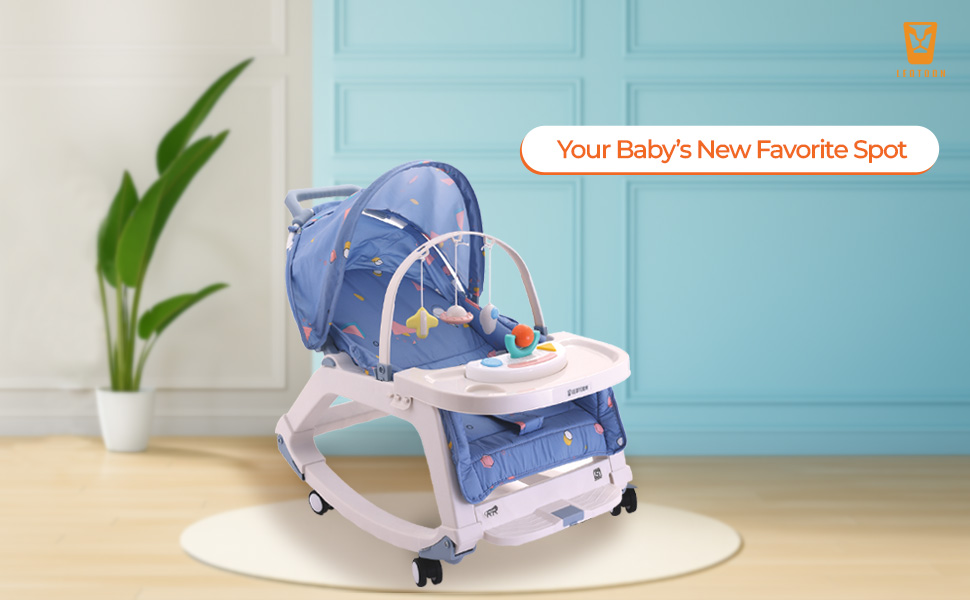 Infant Rocking Chair, Parul Toys, Leotton, Lightweight Baby Rocker, Baby Dining Seat, Booster Seat