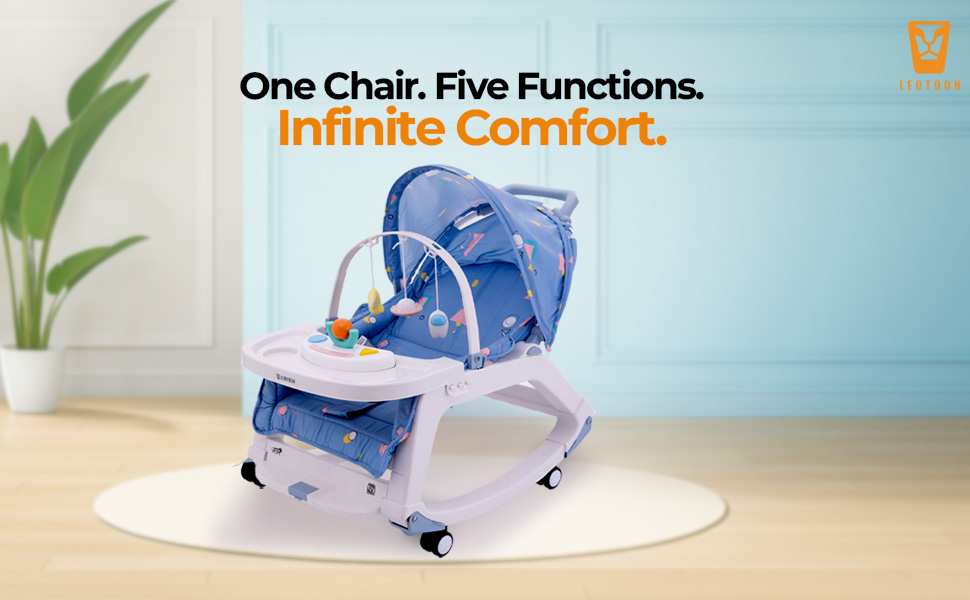 Infant Rocking Chair, Parul Toys, Leotton, Lightweight Baby Rocker, Baby Dining Seat, Booster Seat