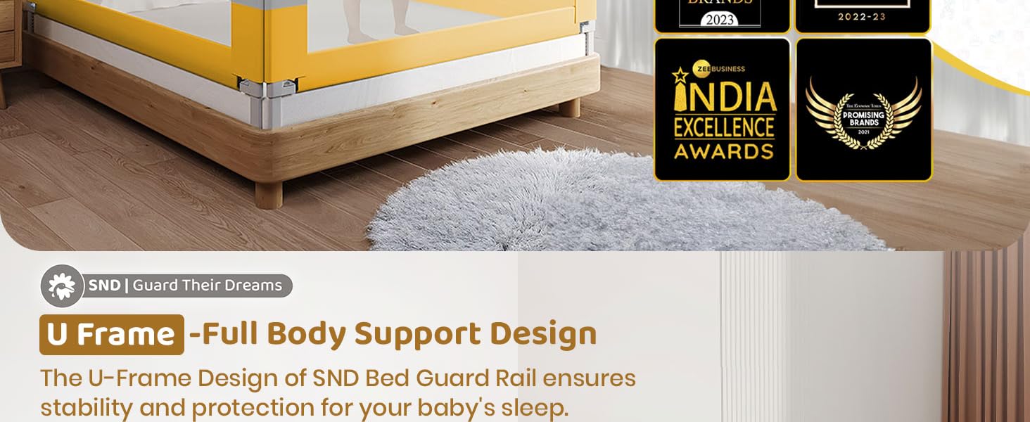 Baby Bed Guard Rail