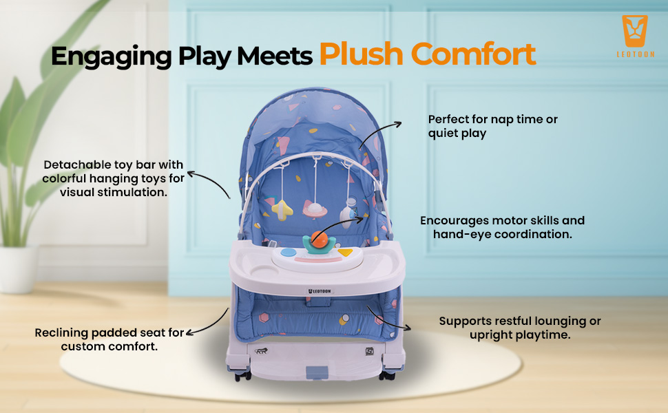 Infant Rocking Chair, Parul Toys, Leotton, Lightweight Baby Rocker, Baby Dining Seat, Booster Seat