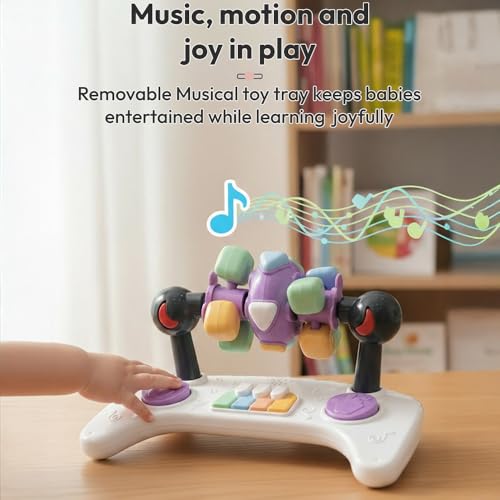 StarAndDaisy Baby Walker for 6-18 Month Baby Boy & Girl/Height Adjustment, Musical Tray & Speed Control/Baby Walker for Kids with Safety Wheels and Comfortable Seat - Image 6