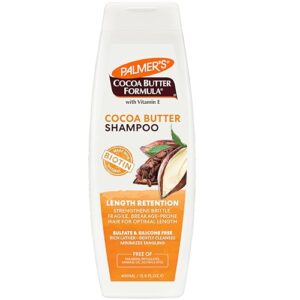 Palmer's Cocoa Butter & Biotin Shampoo for Hair Length Retention, Strengthening & Enhanced Shine - 400ml