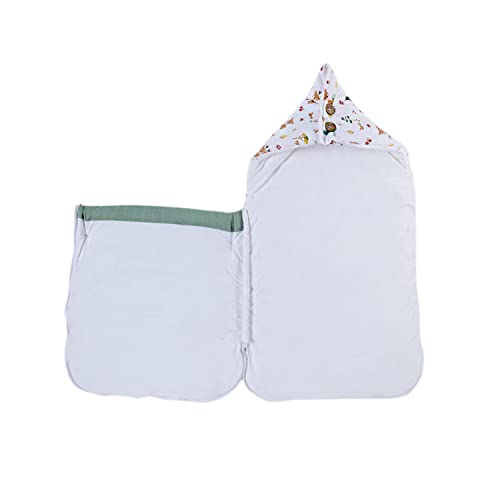 haus & kinder 3 in 1 Baby Sleeping Bag & Carry Nest | Cotton Bedding Set for Infants & New Born Baby | Portable/Travel & Skin Friendly | 0-6 Months (Whimiscal Woodland) - Image 2