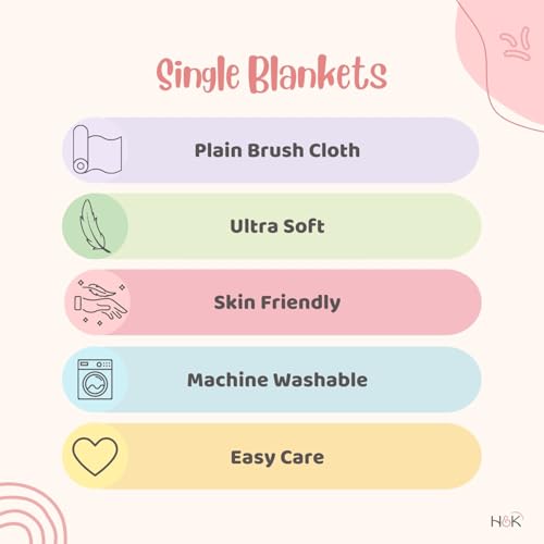 haus & kinder Fur Blanket & Single Blanket for Kids up to 12 Years - 450 GSM Super Soft Blanket for New Born Baby, Warm Blankets for Winter, Baby Warm Blanket Plush, 150x230 CM, Sage Green, 1 Pc - Image 4